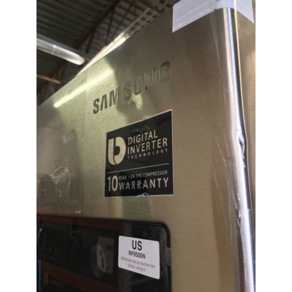NEW! Stainless Samsung FrenchDoor Refrigerator, FlexDoor, CounterDepth, Family Hub, Wine Rack