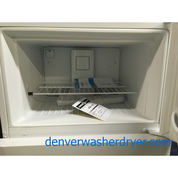 NEW 30" Frigidaire Top Freezer Refrigerator, (18 Cu. Ft.), 1Year