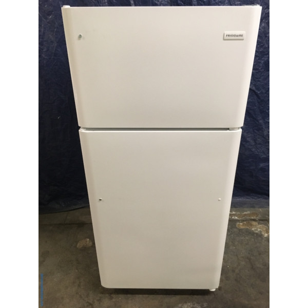 NEW 30" Frigidaire Top Freezer Refrigerator, (18 Cu. Ft.), 1Year