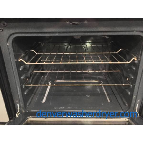 FreeStanding Kenmore Black GAS Range, 4 Burners, Self Cleaning