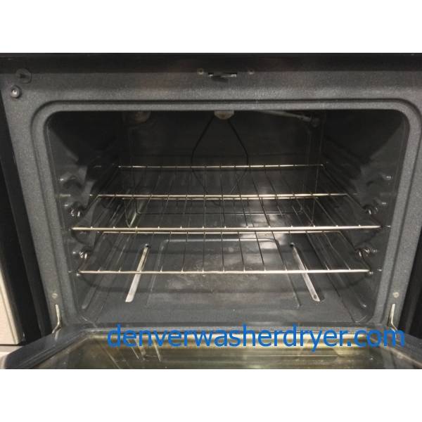 Kenmore Stainless GAS Range, 4 Burners, Self Cleaning, Quality