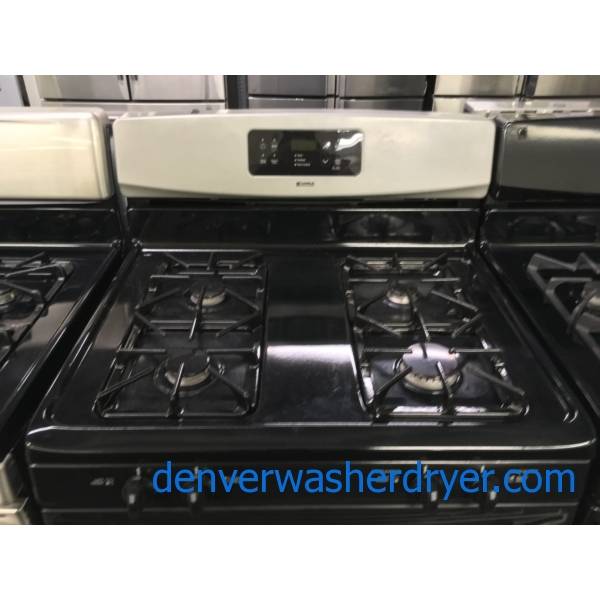 Kenmore Stainless GAS Range, 4 Burners, Self Cleaning, Quality