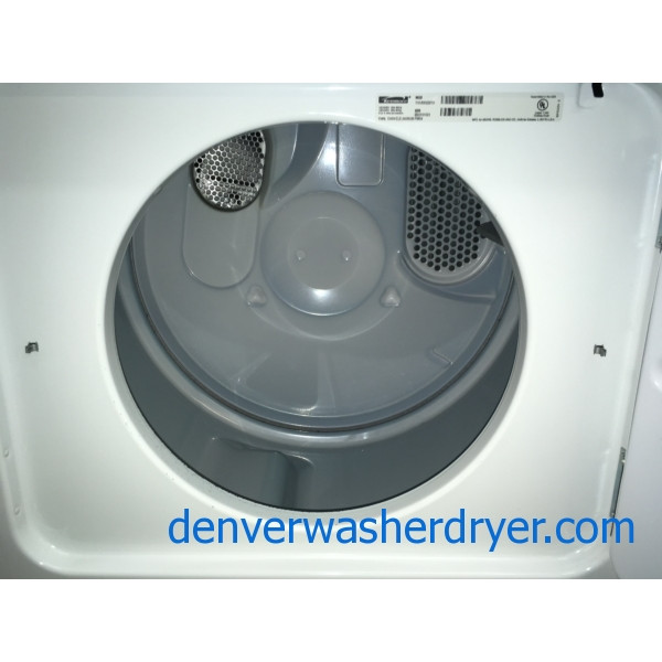 Wonderful "FlatBack" Kenmore Dryer, Electric, Super Capacity, 1Year