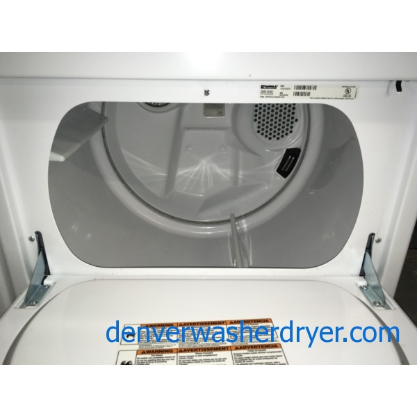 Kenmore HE Washer & Dryer Set, 1-Year Warranty