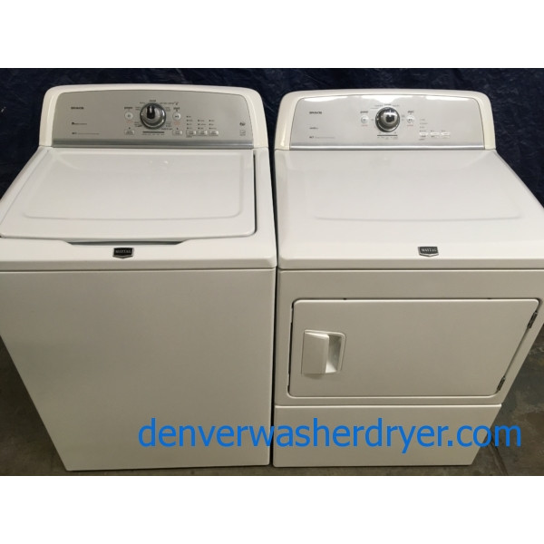 Maytag Bravos X Series Washer & Dryer Set, 1Year Warranty 3735