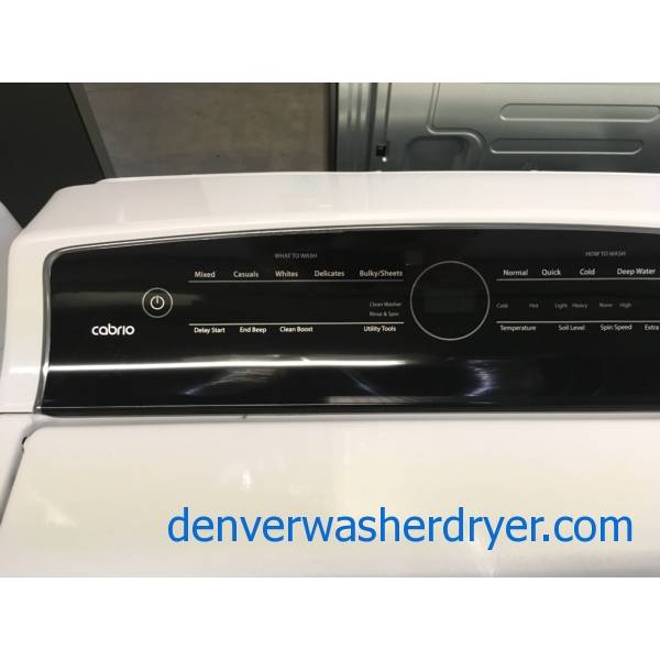 Whirlpool Washer and Dryer Set, HE, EnergyStar Rated, Wrinkle Shield