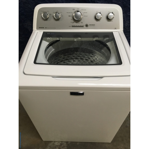 27" HE Maytag Bravo (4.3 cu. ft.) Washer & Newer Maytag (7.0 cu. ft