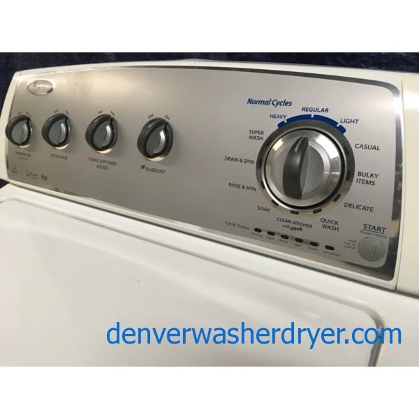 HE Whirlpool Energy Star Washer, 1-Year Warranty