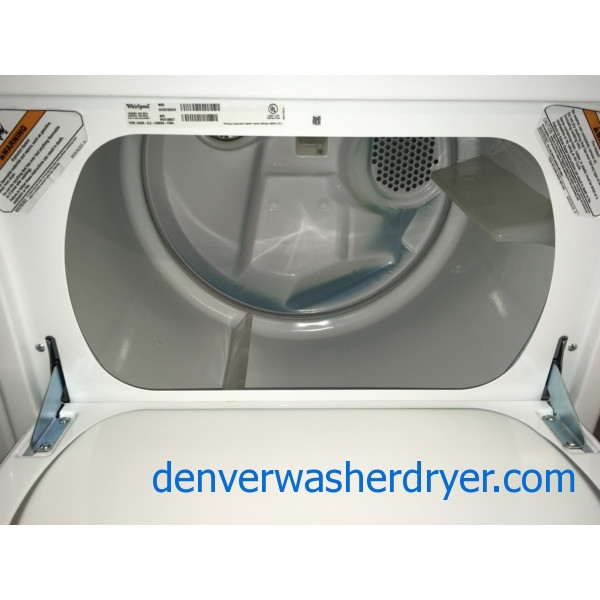 Heavy-Duty Whirlpool Direct Drive Washer & Electric Dryer, Quality Refurbished, 1-Year Warranty