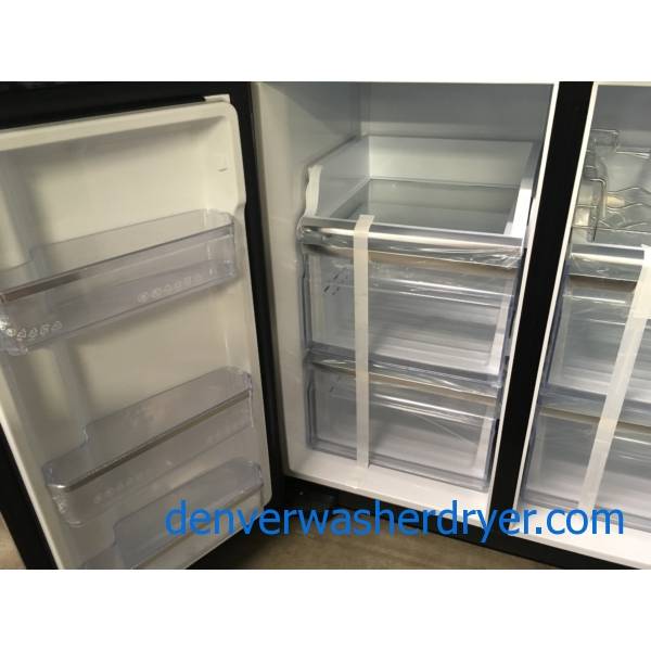 NEW! Scratch/Dent Samsung Black Stainless FrenchDoor Refrigerator