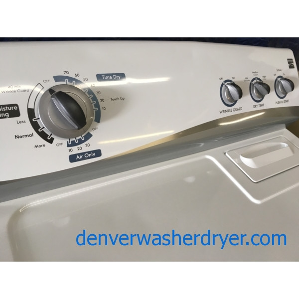 Kenmore TopLoad Washer & Electric Dryer, 1Year Warranty 3754