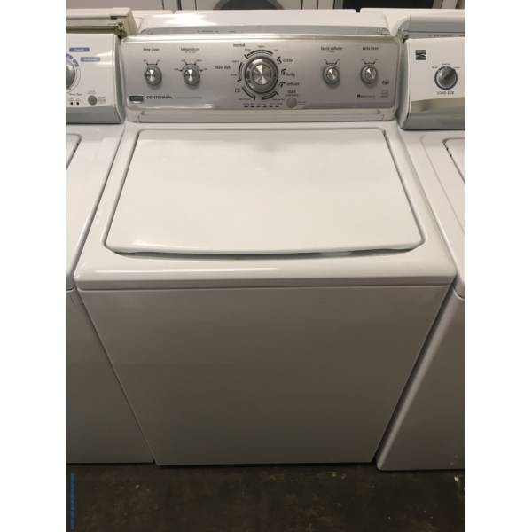 Maytag MCT Top-Load Washer, Wash-Plate Style, Auto-Load Sensing, Heavy-Duty, Deep Clean Option, HE, Energy-Star, Quality Refurbished, 1-Year Warranty!