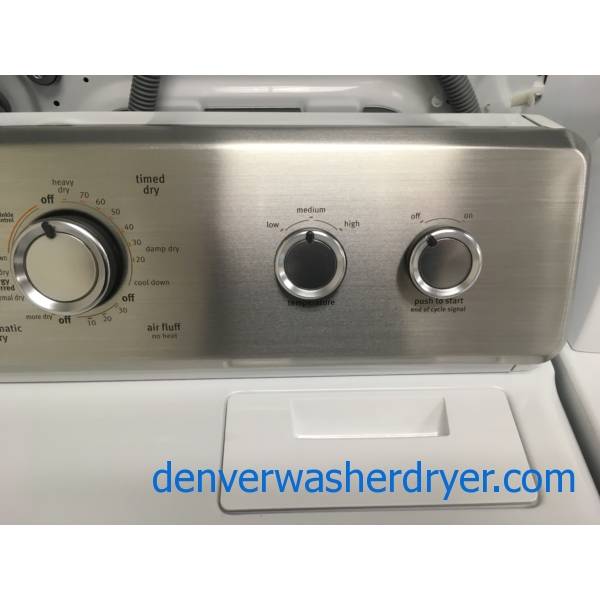 Great Maytag Centennial Dryer, 29" Wide, Electric, Automatic, Wrinkle