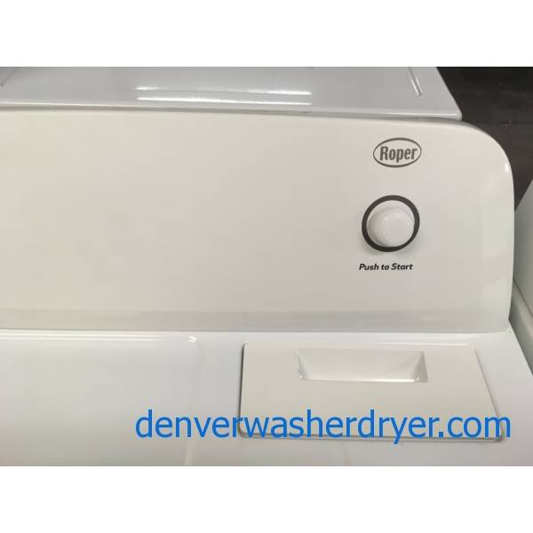 Electric Roper 29" Wide Dryer, 6.5 Cu.Ft. Capacity, Automatic Dry