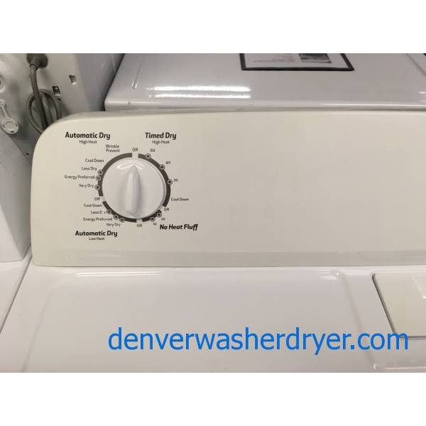 Electric Roper 29″ Wide Dryer, 6.5 Cu.Ft. Capacity, Automatic Dry, Wrinkle Prevent Feature, Quality Refurbished, 1-Year Warranty!