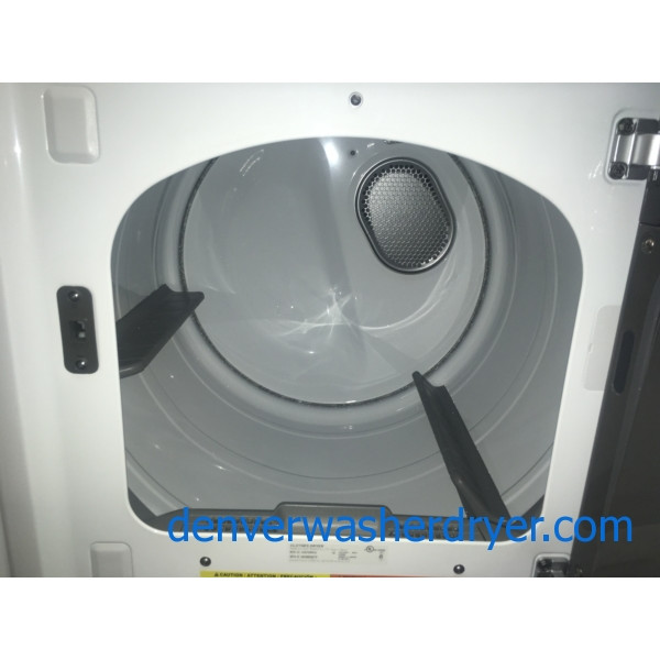 BRAND-NEW Samsung HE Direct-Drive Top-Load Washer & Electric Dryer, 1-Year Warranty