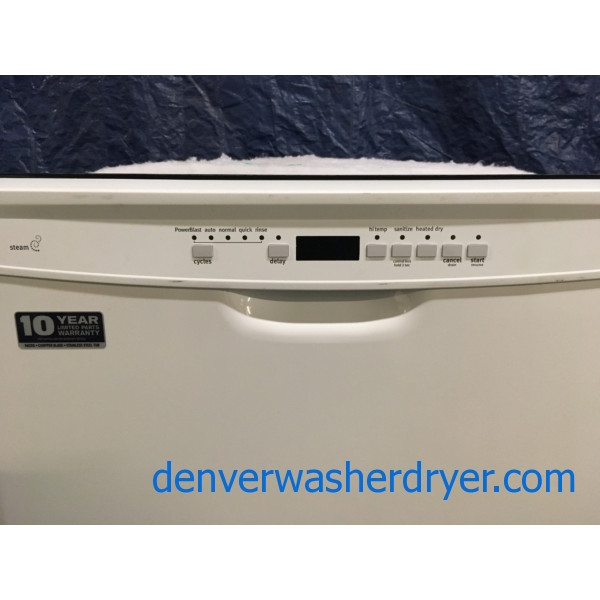 BRANDNEW Maytag 24" BuiltIn Tall Tub Dishwasher with Steam, 1Year