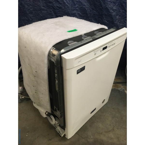 BRAND-NEW Maytag 24″ Built-In Tall Tub Dishwasher with Steam, 1-Year Warranty