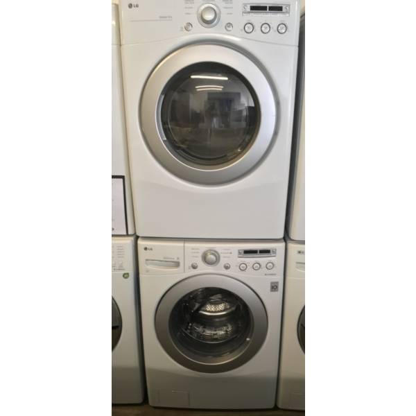 Sparkling Clean LG Front Load Washer & Dryer Set Quality Refurbished 1-Year Warranty