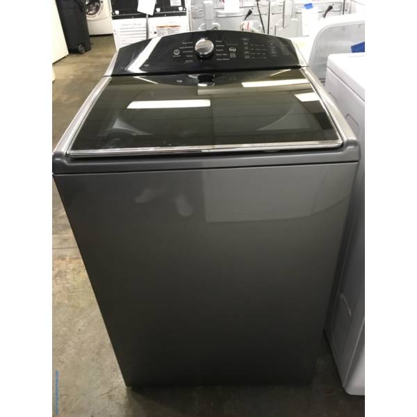 Gorgeous Dark Grey Kenmore Top-Load Washing Machine with Steam Quality Refurbished 1-Year Warranty