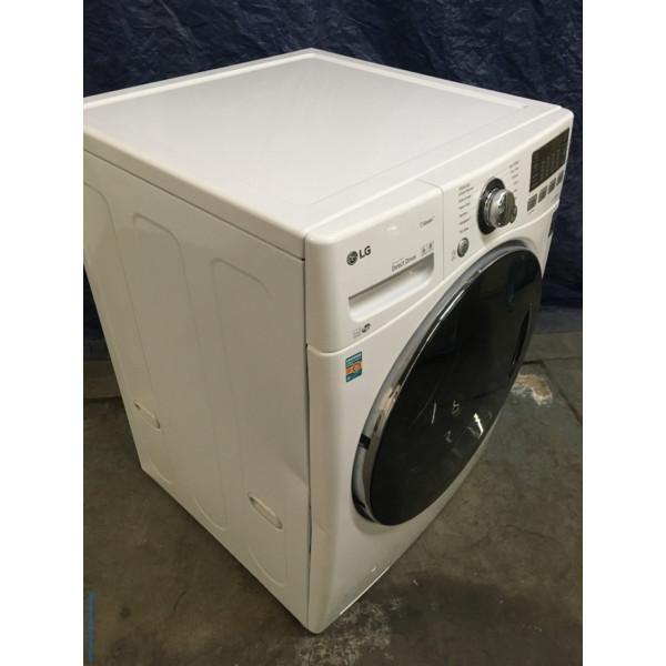 BRAND-NEW HE LG 27″ Stackable Front-Load Steam Washer, 1-Year Warranty