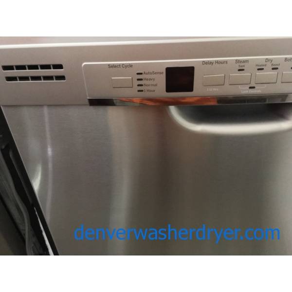 Brand Spankin New GE Stainless Steel Dishwasher, 1 Year Warranty