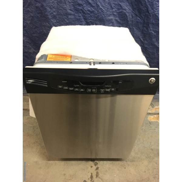 *Used* GE 24″ Stainless Built-In Tall-Tub Dishwasher, 1-Year Warranty
