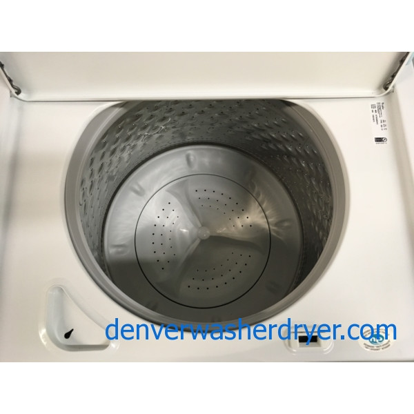 BRAND-NEW Whirlpool HE Top-Load Washer & 120v *Gas* Vented Dryer, 1-Year Warranty
