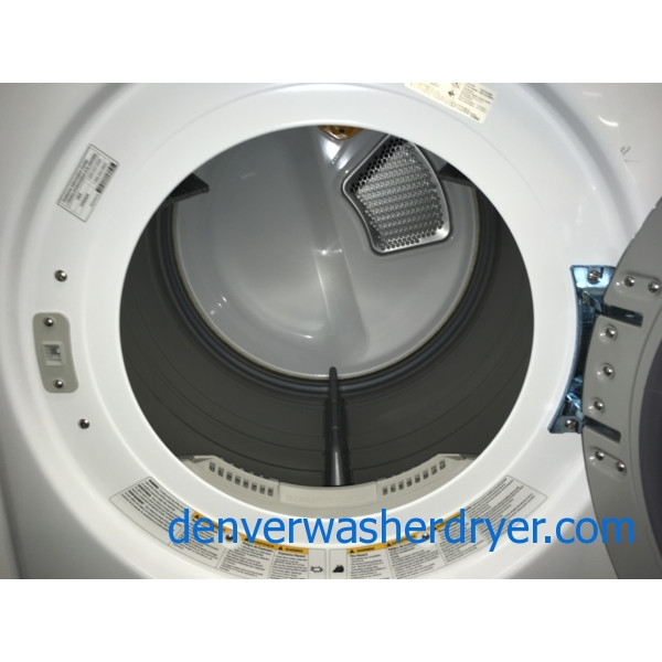 BRAND-NEW 27″ LG HE Front-Load Steam Washer & *GAS* Dryer with Steam, 1-Year Warranty