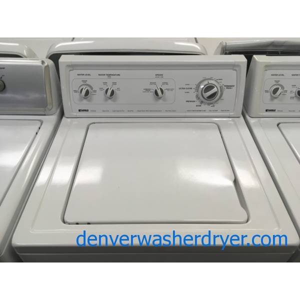 Kenmore 70 Series Top-Load Washer, Agitator, Heavy-Duty, Super Capacity, Quality Refurbished, 1-Year Warranty!