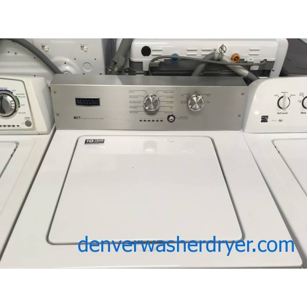 Super Clean Maytag MCT Washer Quality Refurbished 30-Day Warranty