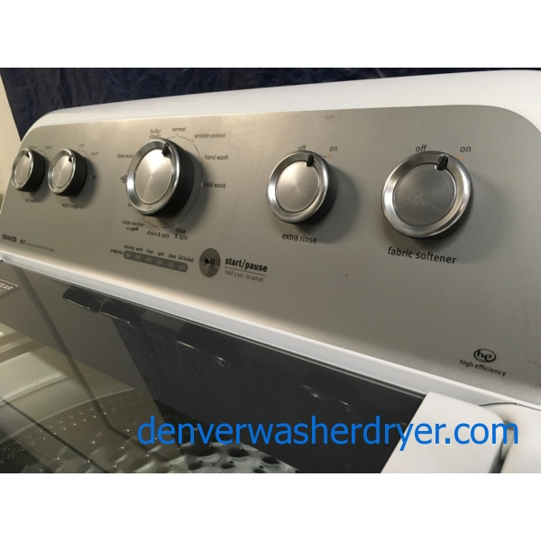 BRANDNEW Maytag Bravo Series HE TopLoad Washer & Gas Dryer Set, 1