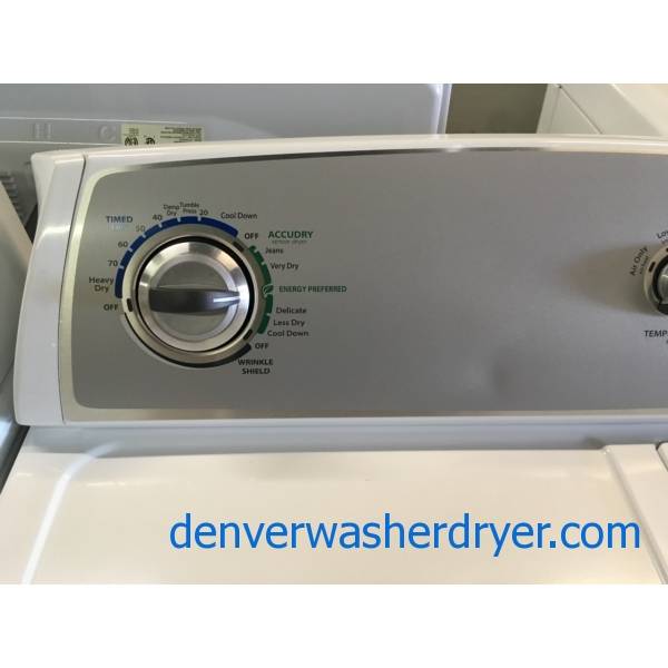 Whirlpool Direct Drive Washer, Dryer Set Quality Refurbushed 1-Year Warranty