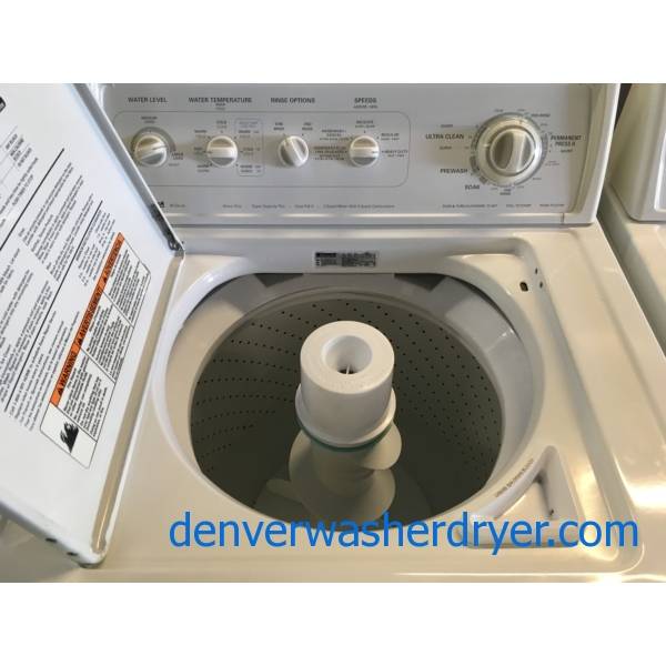 Super Clean Kenmore 90 Series Direct Drive Washer & Dryer Set Quality