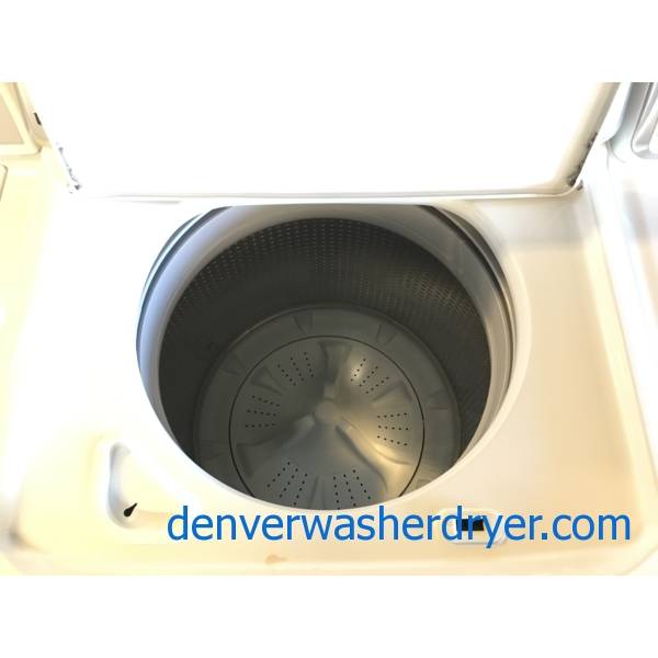 Maytag Centennial Top-Load Washer and Dryer Set, Heavy-Duty, Auto-Load Sensing, HE, Wrinkle Prevent Option, Quality Refurbished, 1-Year Warranty!