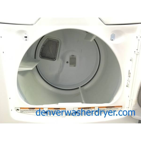 Great Maytag Bravos Washer and Dryer Set, Sanitary Cycle, Steam Feature, Wrinkle Prevent, HE, Wash-Plate Style, Quality Refurbished, 1-Year Warranty!