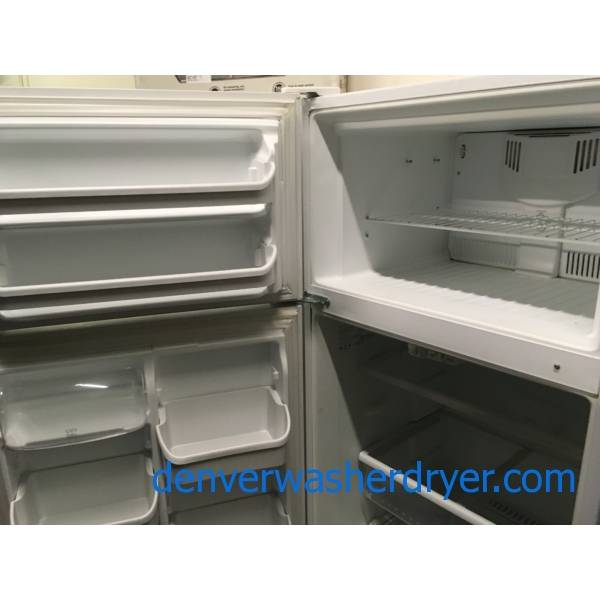 Gently Used Kenmore Top-Mount Refrigerator Quality Refurbished 30 Day Warranty