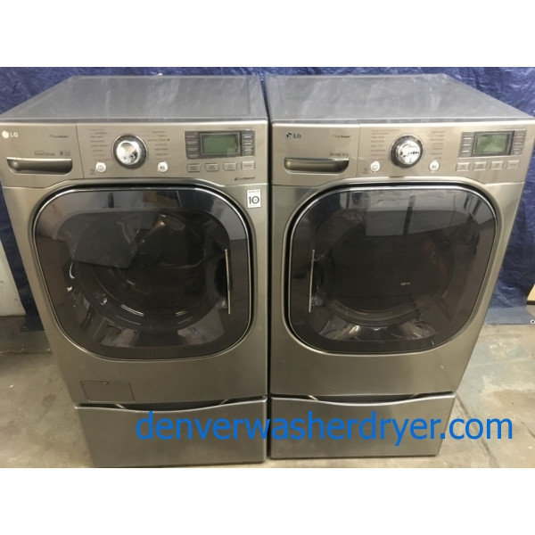 Quality Refurbished 27" LG FrontLoad Stackable HE DirectDrive Steam