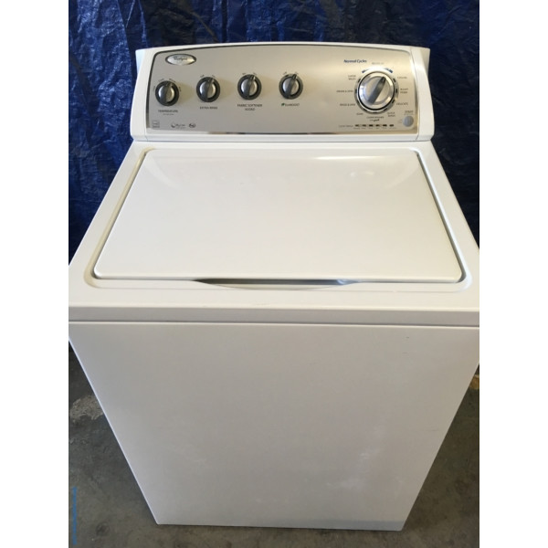 HE Whirlpool Top-Load Energy Star Washer, 1-Year Warranty