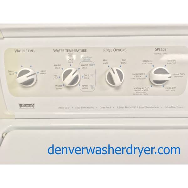 Kenmore Elite KING Size Capacity Washer, Quality Refurbished 1Year