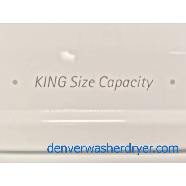 Kenmore Elite KING Size Capacity Washer, Quality Refurbished 1-Year Warranty
