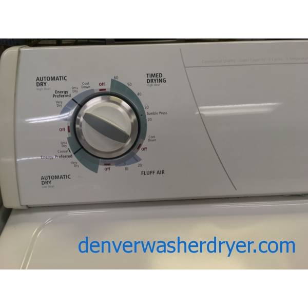 **SCRATCH & DENT SPECIAL** Whirlpool DD Dryer, Quality Refurbished 1-Year Warranty
