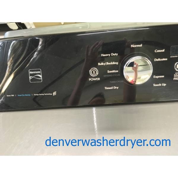 Kenmore 700 S Series, Grey Top Load Set Quality Refurbished 1-Year Warranty