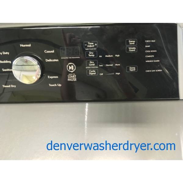 Kenmore 700 S Series, Grey Top Load Set Quality Refurbished 1Year