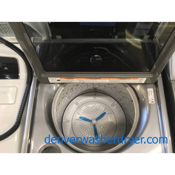 Kenmore 700 S Series, Grey Top Load Set Quality Refurbished 1-Year Warranty