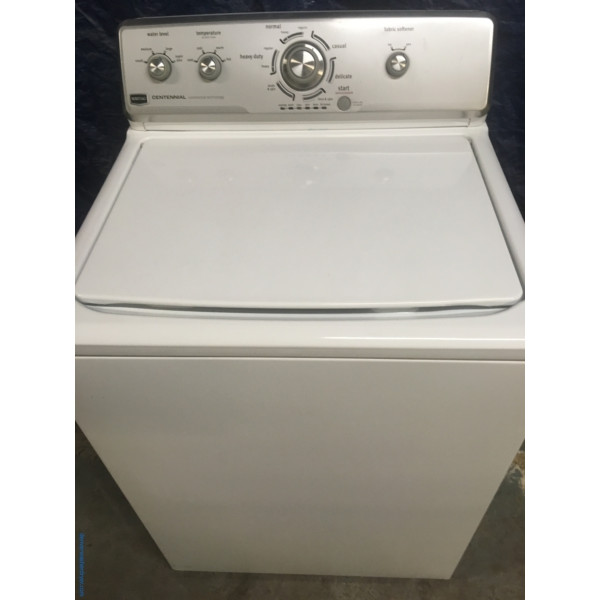 Maytag Centennial Top-Load Washer with Agitator, 1-Year Warranty