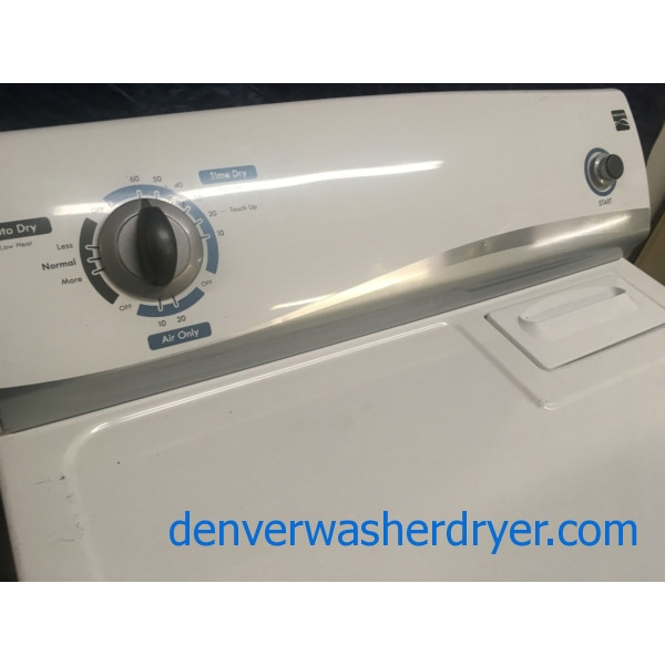 Full-Sized Kenmore Electric Dryer, 1-Year Warranty