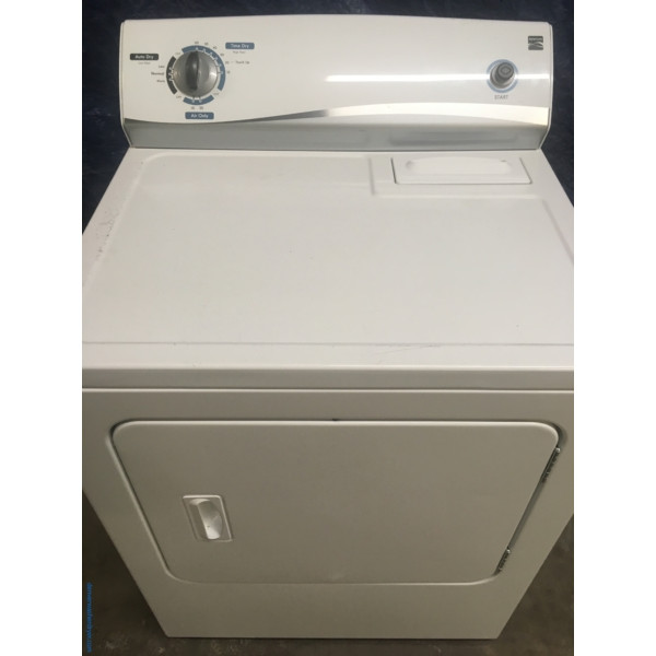 Full-Sized Kenmore Electric Dryer, 1-Year Warranty