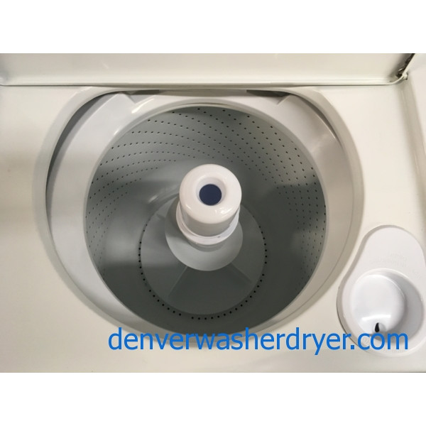 Quality Refurbished Kenmore Heavy-Duty Top-Load Direct-Drive Washer & Electric Dryer 220v, 1-Year Warranty