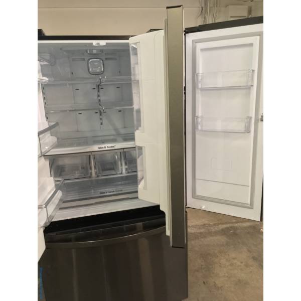 Life's Good LG French Door Black Stainless Fridge, LG Top Load Washer